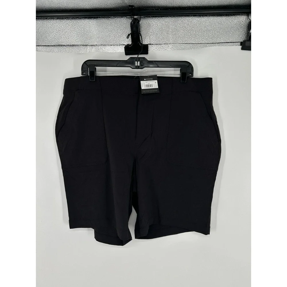 Eddie Bauer Horizon Bermuda Shorts‎ Womens Size 20W High Rise Hiking Nylon Chino